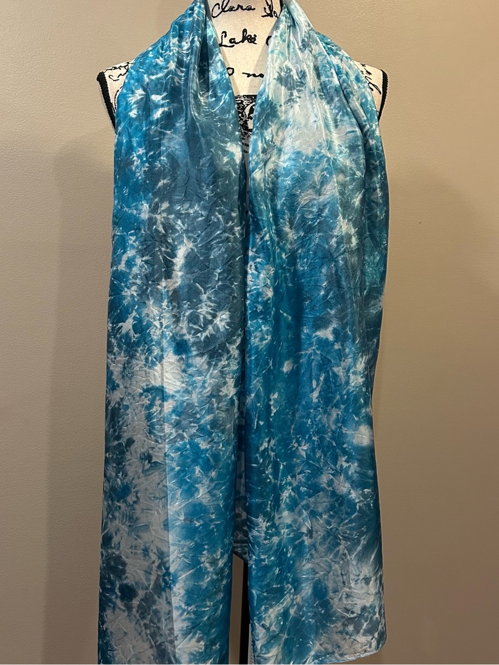 Eileen Fisher Hand Dyed Silk Scarf